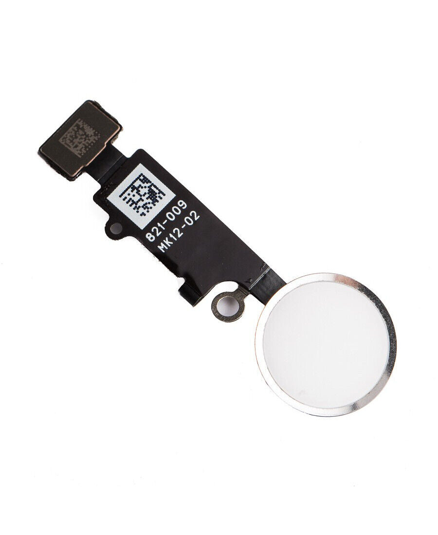 Home Button Flex with Fingerprint Sensor For Apple iPhone 8 Plus White